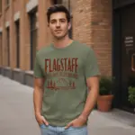 flagstaff-arizona-souvenir-shirt-vacation-travel-tee-comfort-urban-street-male-young-moss.webp flagstaff arizona souvenir shirt vacation travel tee comfort urban street male young moss