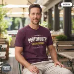 portsmouth new hampshire history lights our way comfort colors t shirt mature male berry