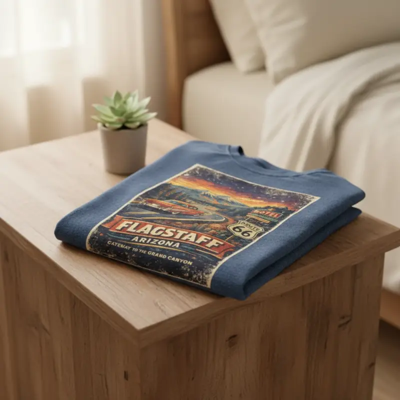 route 66 centennial flagstaff shirt 19262026 mother road ari interior denim
