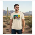 taos high desert shirt sagebrush mountains new mexico tee comfort colors t shirt thematic male ivory